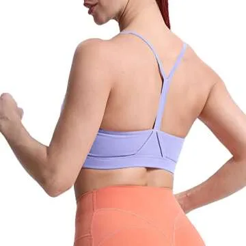 Aoxjox Women's Y Sports Bra - Comfortable Activewear for All
