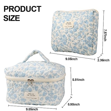 NATINSA Cute Makeup Bags for Women – Travel Ready & Stylish