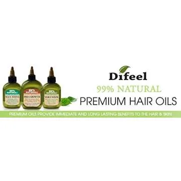 Difeel Vegan Keratin Hair Oil for Anti Frizz & Shine