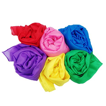 Simply Sweet Fabric Play Scarves for Creative Kids 35 Inches
