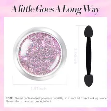 Born Pretty Reflective Glitter Nail Powder for Stunning Designs