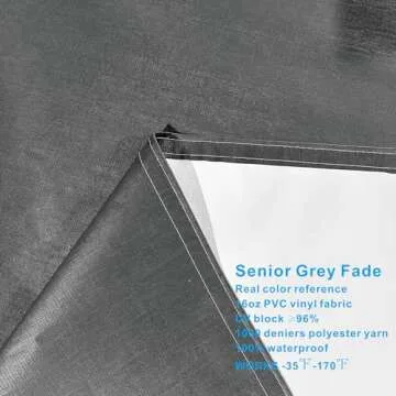 Dulepax Heavy Duty RV Awning Fabric Replacement 14'2"