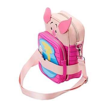Loungefly Disney Winnie the Pooh Piglet Cupcake Crossbuddy Crossbody