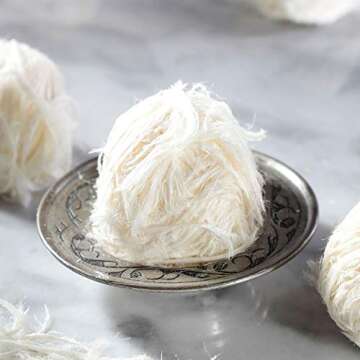 Traditional Turkish Pismaniye with Pistachios - Halal Delight