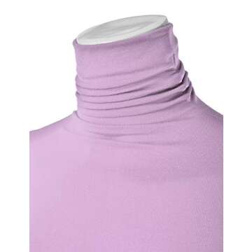 Trendy EIMIN Women's Slim Fit Turtleneck Pullover Top