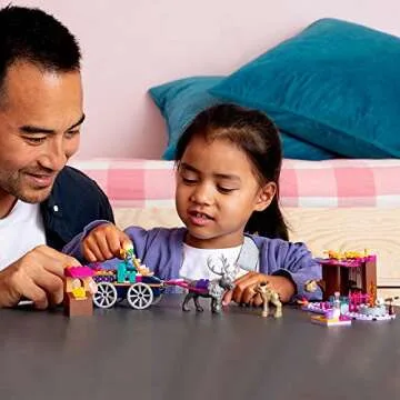 LEGO Frozen II Elsa’s Wagon Adventure 41166 Building Set