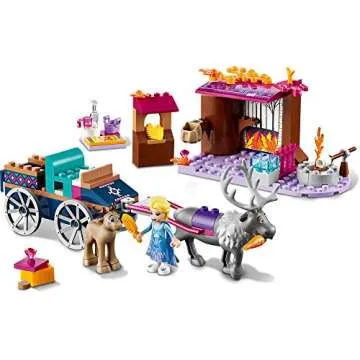 LEGO Frozen II Elsa’s Wagon Adventure 41166 Building Set