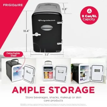 Frigidaire Retro Mini Fridge for Home & Office