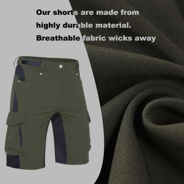 Ally Men's Padded MTB Shorts - Loose-fit with 6 Pockets