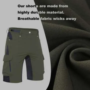 Ally Men's Padded MTB Shorts - Loose-fit with 6 Pockets