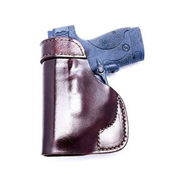 OUTBAGS USA Brown IWB Holster for M&P Shield with Laser