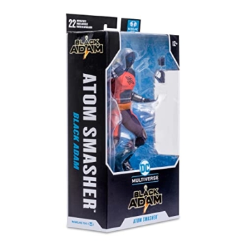 McFarlane Toys DC Black ADAM Movie 7IN Figures - Atom Smasher (Normal Size)