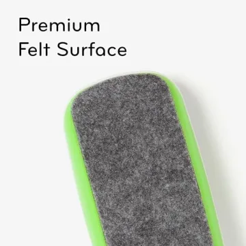 Magnetic Dry Erase Board Felt Eraser - U Brands 2-tone Design