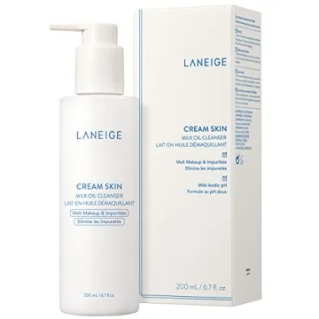 LANEIGE Cream Skin Milk Oil Cleanser for Sensitive Skin
