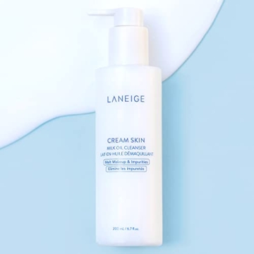 LANEIGE Cream Skin Milk Oil Cleanser for Sensitive Skin