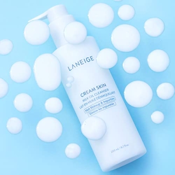 LANEIGE Cream Skin Milk Oil Cleanser for Sensitive Skin