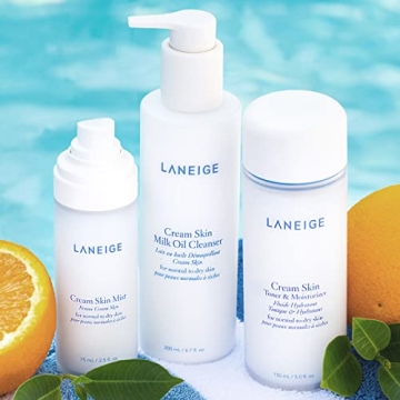 LANEIGE Cream Skin Milk Oil Cleanser for Sensitive Skin