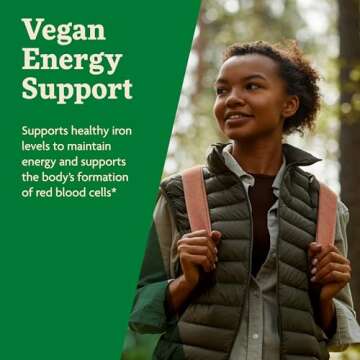 Floradix Floravital Liquid Iron & Vitamins Formula - Liquid Iron Supplement with B Complex Vitamins & Herbs for Energy Support - Vegan, Gluten-Free, Yeast- Free, Non-GMO - 8.5 oz