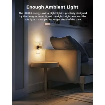 Elegant Night Lights with Adjustable Brightness