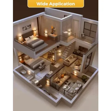 Elegant Night Lights with Adjustable Brightness