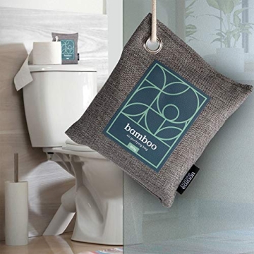 Bamboo Charcoal Odor Absorber 4-Pack for Fresh Air