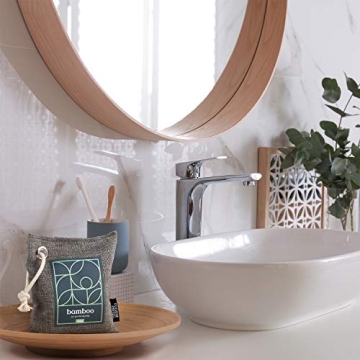 Bamboo Charcoal Odor Absorber 4-Pack for Fresh Air