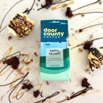 Door County Sinful Delight DECAF Flavored Coffee 283g