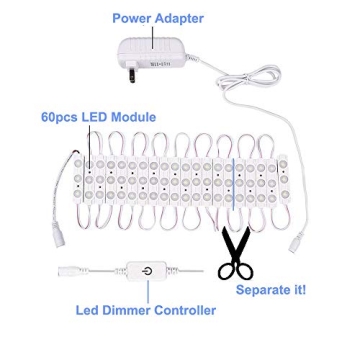 10ft LED Vanity Mirror Lights - Dimmable & Easy Install