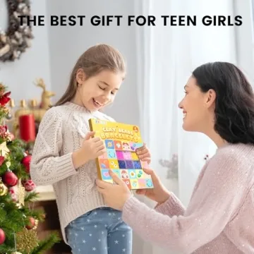 FZIIVQU Creative Clay Beads Kit for Kids Ages 6-12