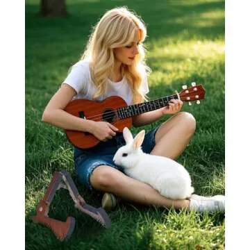 Musbeat Portable Ukulele Stand for All Sizes - Elegant Design