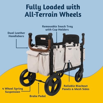 Keenz XC 2.0 Luxury Comfort Stroller Wagon for Families