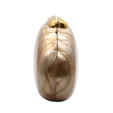 Chic DEBIMY Shell Acrylic Evening Bag for Women