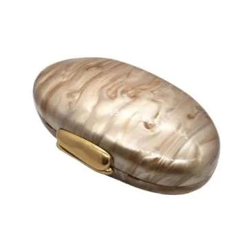 Chic DEBIMY Shell Acrylic Evening Bag for Women