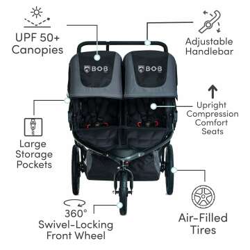 BOB Gear Revolution Flex 3.0 Duallie Jogging Stroller