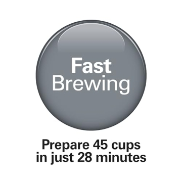 Hamilton Beach 45 Cup Fast Brew Coffee Urn for Easy Serving