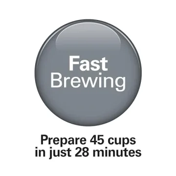 Hamilton Beach 45 Cup Fast Brew Coffee Urn for Easy Serving