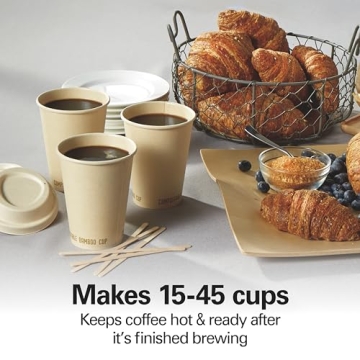 Hamilton Beach 45 Cup Fast Brew Coffee Urn for Easy Serving