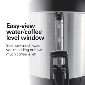 Hamilton Beach 45 Cup Fast Brew Coffee Urn for Easy Serving