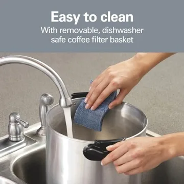 Hamilton Beach 45 Cup Fast Brew Coffee Urn for Easy Serving