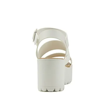 Soda Women Stylish Open Toe Sandals with Ankle Strap