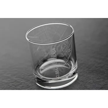 Engraved Buffalo NY Map Rocks Glass for Whiskey Lovers