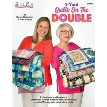 Fiber Cafe 3-Yard Quilts on The Double Pattern, Brown