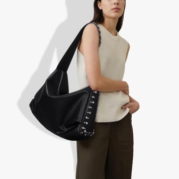 GETERUUV Hand Studded Hobo Bag for Women