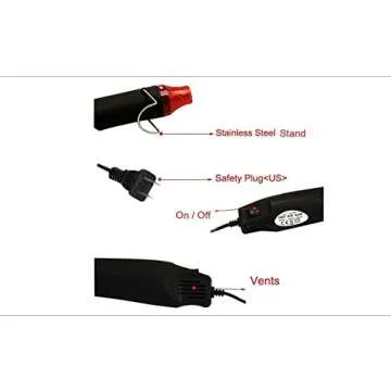 Mini Heat Shrink Gun for Crafting and Repairs