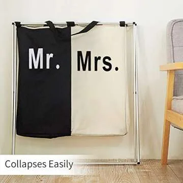 140L Laundry Hamper - Stylish Cloth Sorter & Organizer for Home