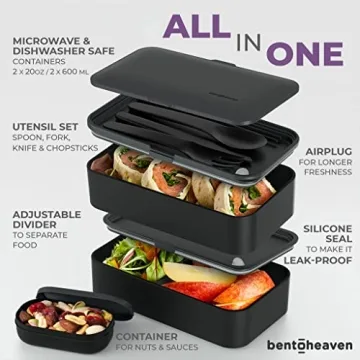 Bentoheaven Premium Bento Box for All Ages