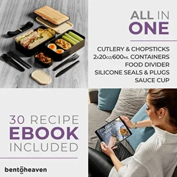 Bentoheaven Premium Bento Box for All Ages