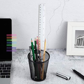 EBOOT 20 Pack Rulers - Clear 12 Inch Flexible Measuring Tools