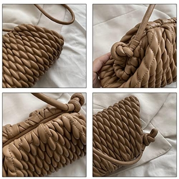ELDA Dumpling Bag Stylish Cloud Purse for Women