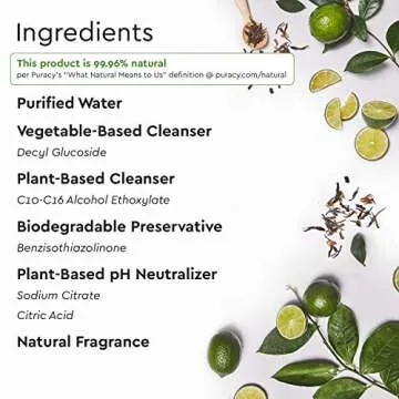 Puracy Natural All-Purpose Cleaner for Safe Home Use